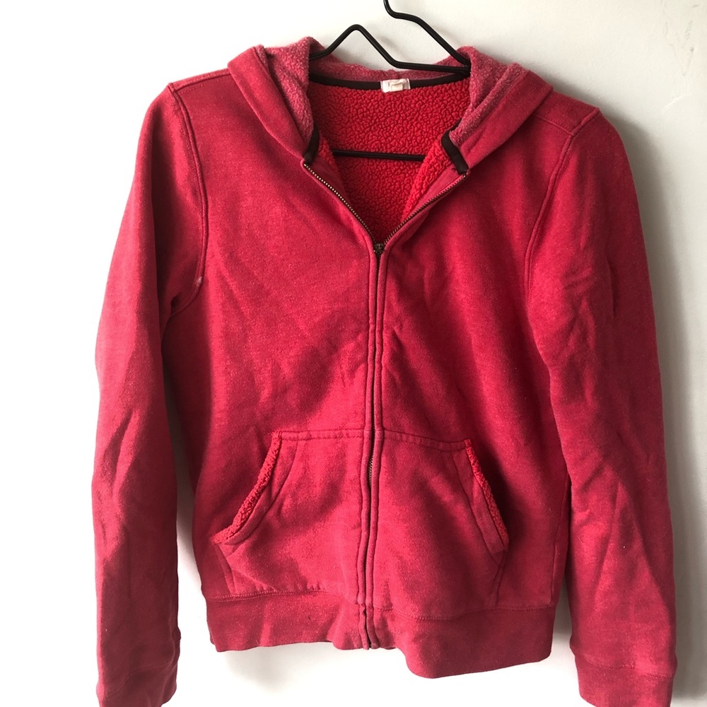 Zip up hoodie